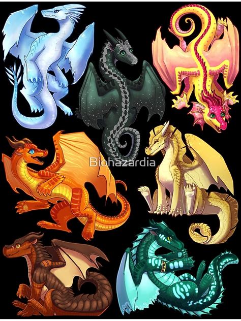 "Wings of Fire - Jade Winglet Dragonets: Moonwatcher, Winter, Qibli ...