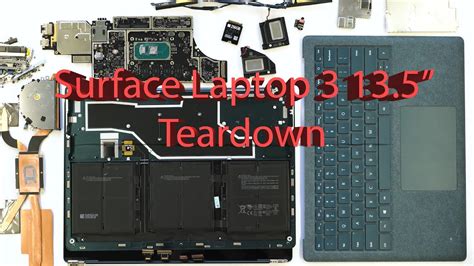 Microsoft Surface Laptop Full Disassembly Teardown Guide, 54% OFF