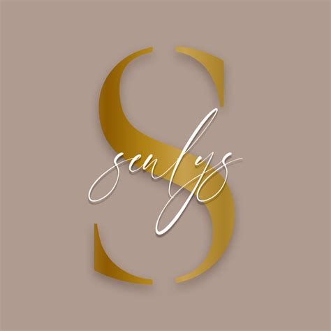 Gold Logo Text Logo Premade Logo Design Interior Design - Etsy