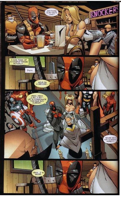 Uncanny Comic Book Scans!: Deadpool and more women?!