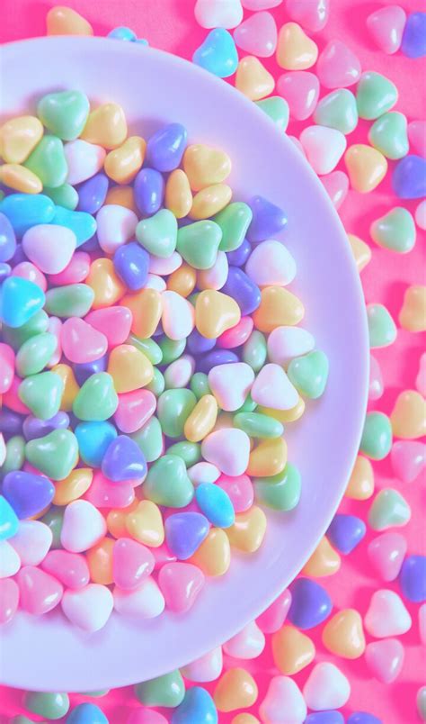 geyashvecova: “Candy aesthetic wallpapers ” | Colorful candy, Cute desserts, Food wallpaper