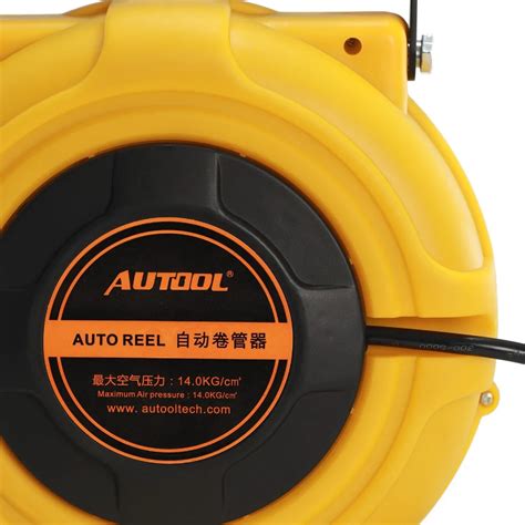 Autool Electrical Hose Reel Car Washer Automatic Hose Reel Retractable Reel Cars Automotive ...