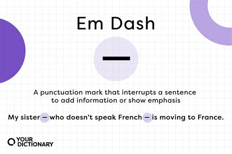 When and How To Use an Em Dash ( — ) | YourDictionary