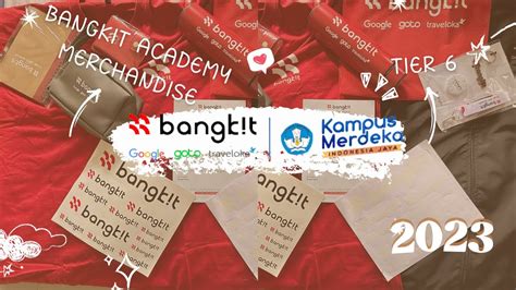 Unboxing Merchandise Bangkit Academy 2023, Keren Banget !! #lifeafterbangkit - YouTube