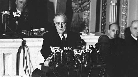 Infamy Speech - President Roosevelt Declares War on Japan