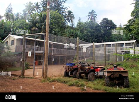 Pitcairn Island Prison Stock Photo - Alamy