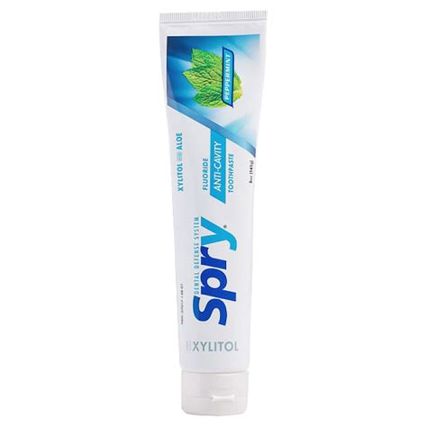 Spry Anticavity Xylitol Toothpaste - Peppermint - Toothpaste