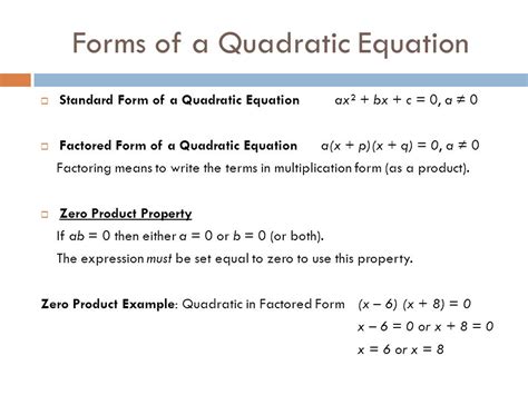 Quadratic Equation Form 4 Exercise - Tessshebaylo