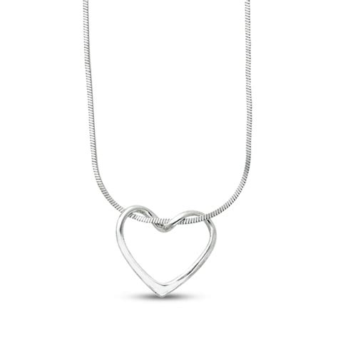 Heart Necklace Sterling Silver 16 Length | Jared