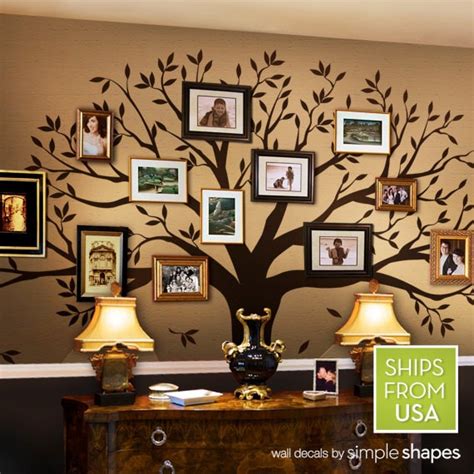 Wall Decals Living Room Wall Decals Bedroom Family Tree Decal - Etsy