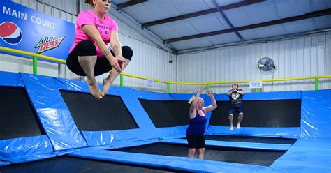 Trampolines add intensity to aerobic workouts