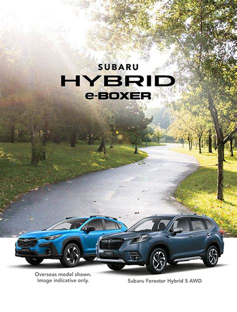 Subaru Hybrid Models | Subaru Australia