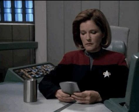 Pin on Women of Star Trek | Star trek voyager, Captain janeway, Star trek