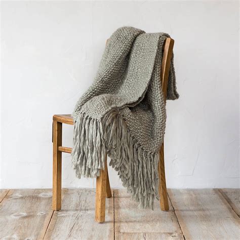 Woolly Tassel Throw | Throw blanket, Great rooms, Blanket