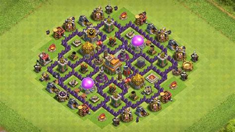 Clash Of Clans Level 7 Town Hall Defense Hybrid