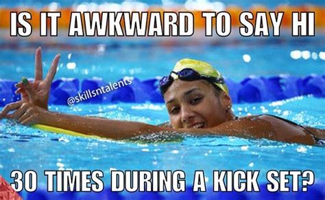 Hahahahaha absolutely not ! I miss swimming so much | Swimming jokes, Swimming funny, Swimming ...