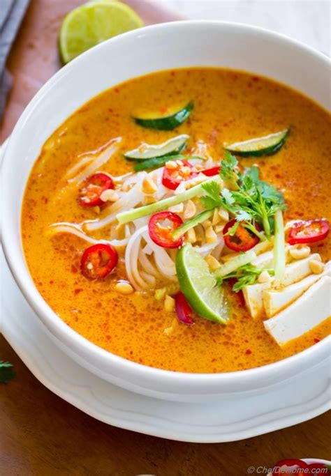 Laksa Soup Recipe | ChefDeHome.com