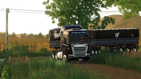 SCANIA TRUCKS PACK FCS V2.0 FS19 | FS22 Mod Download