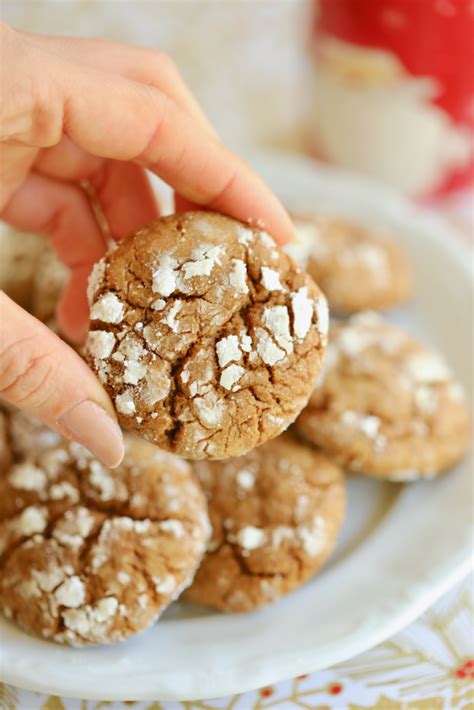 Ginger Crinkle Cookies Recipe - Gemma’s Bigger Bolder Baking