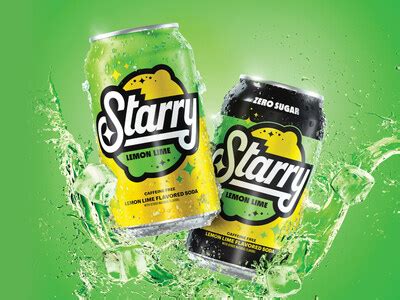 STARRY™ Makes Its Debut - a Crisp, Clear, Refreshing Lemon Lime Flavored Soda for a Generation ...