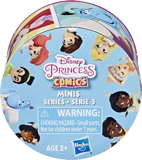 Disney Princess Comics Minis Collectible Dolls (5 cm) Surprise Box with ...