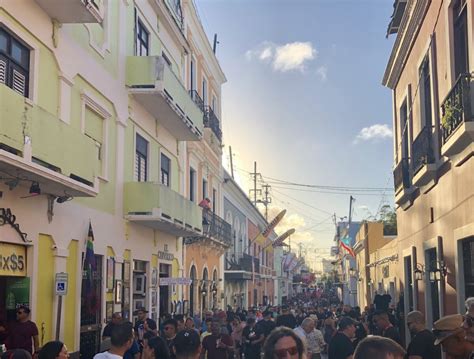 Fiestas de la Calle San Sebastian (SanSe) Annual Festival in Old San Juan, Puerto Rico