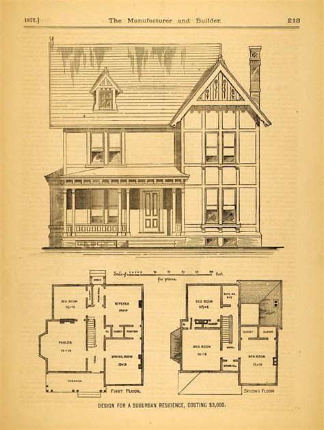 Historic Victorian House Floor Plans - floorplans.click