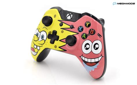 Modded Xbox One Rapid Fire Controller - SpongeBob | Megamodzplanet.com