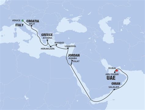 MSC Grand Voyages - MSC Cruises (20 Night Cruise from Venice to Dubai)