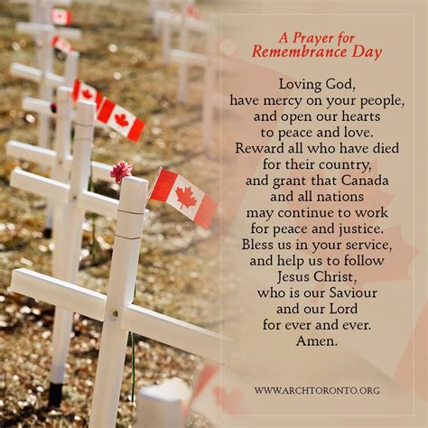 A Prayer for Remembrance Day #lestweforget | Remembrance day, Peace and ...