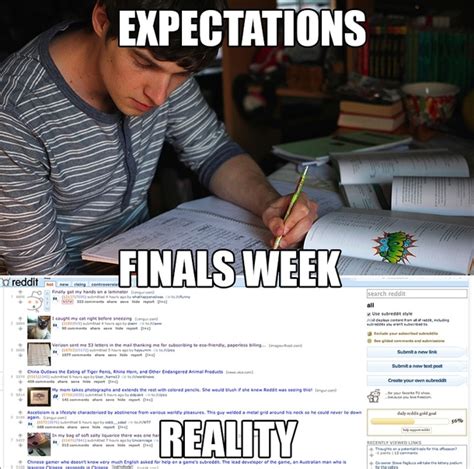 Finals Week - Meme Guy