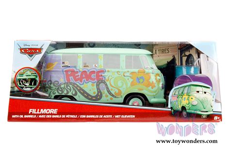 Jada Toys - Disney Pixar CARS | Fillmore with Oil Cans 98492 diecast ...