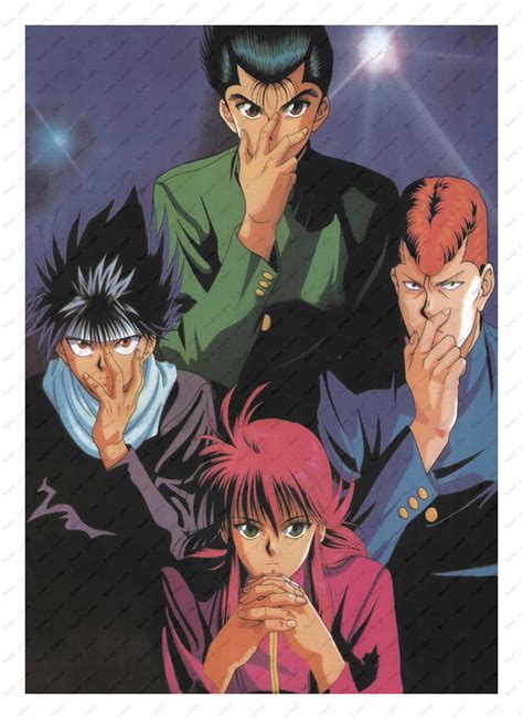 Yu Yu Hakusho Anime Poster - RykaMall