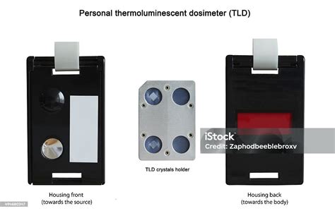 Thermoluminescent Dosimeter Isolated Stock Photo - Download Image Now ...