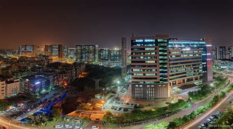 Hyderabad Skyline at Night - Explored 10/04/2017 | A view of… | Flickr