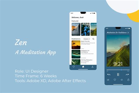 Zen - A Meditation App on Behance