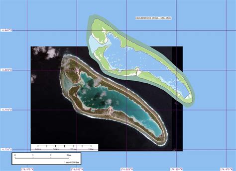 Nikumaroro Atoll - Map and Ikonos Image (1-50,000) | Flickr