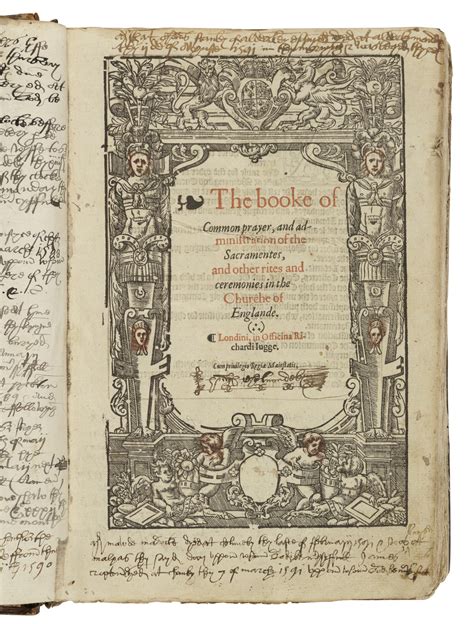 BOOK OF COMMON PRAYER | The Book of Common Prayer. London: Richard Jugge, [?1577]; [Bound with ...