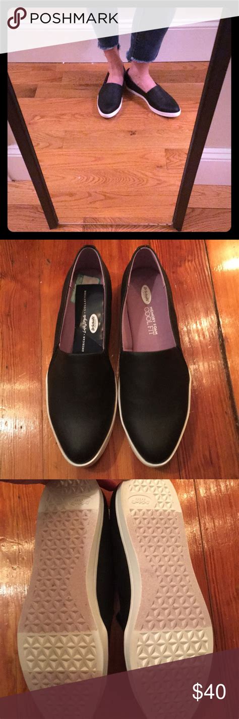 Dr. Scholl’s Memory Foam Black Loafes | Black, Memory foam, Loafer flats