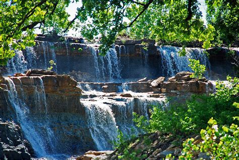 The Falls at Eureka Lake Photograph by Audie Thornburg - Fine Art America