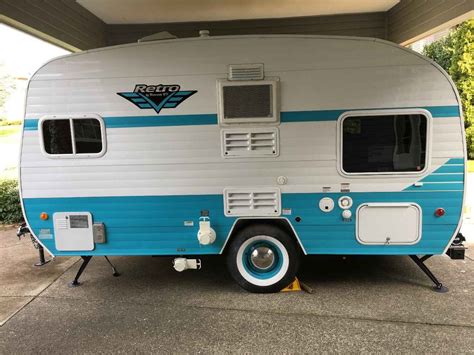 2017 Used Riverside Rv RETRO 166 Travel Trailer in Washington, WA | recreationalvehiclemarket.com