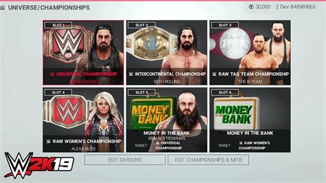 WWE 2K19 Official IN-GAME ROSTER, Main Menu, ALL MODES - EVERYTHING REVEALED! - YouTube