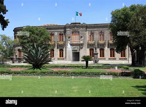 El Castillo de Chapultepec (Chapultepec Castle), Chapultepec Park, Chapultepec, Mexico City ...