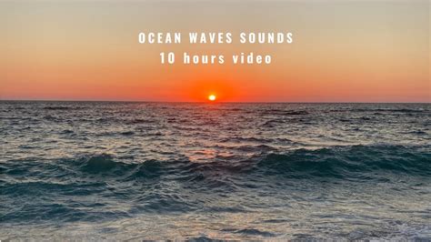 Sea Sounds | Soothing Waves Crashing on Beach | 10 hours - YouTube