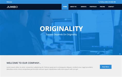 50 Best Free HTML5 Templates for Corporate Business