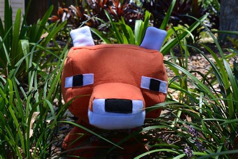 Minecraft Fox Plush PDF Sewing Pattern - Etsy