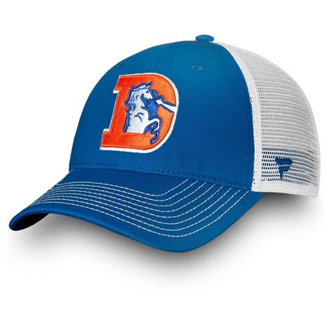 Denver Broncos NFL Pro Line by Fanatics Branded Vintage Core Trucker II ...