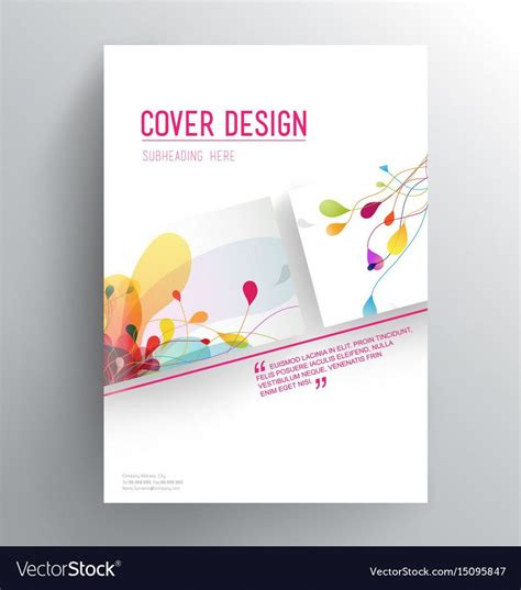 Book Front Page Design Template Free Download ~ Addictionary