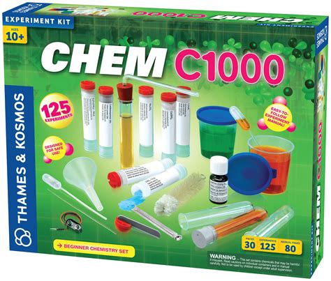 Thames and Kosmos Chem C1000 Kit. Reviews