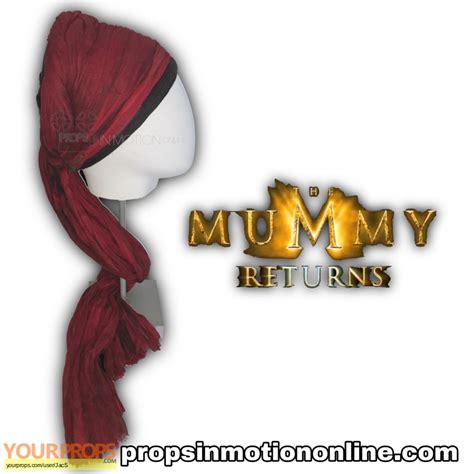 The Mummy Returns Mr. Hafez (Alun Armstrong) Turban original movie prop